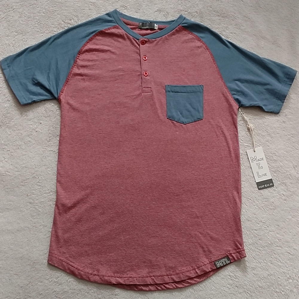 NWT men's small one pocket shirt